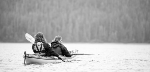 Kayak Bear watching in Tofino