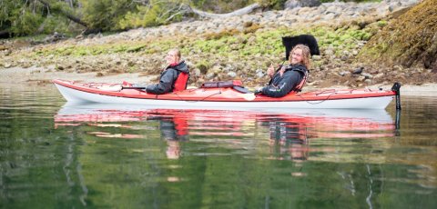 Kayak Bear watching in Tofino