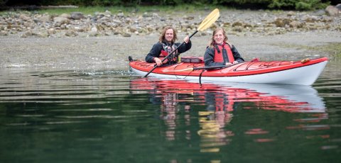 Kayak Bear watching in Tofino
